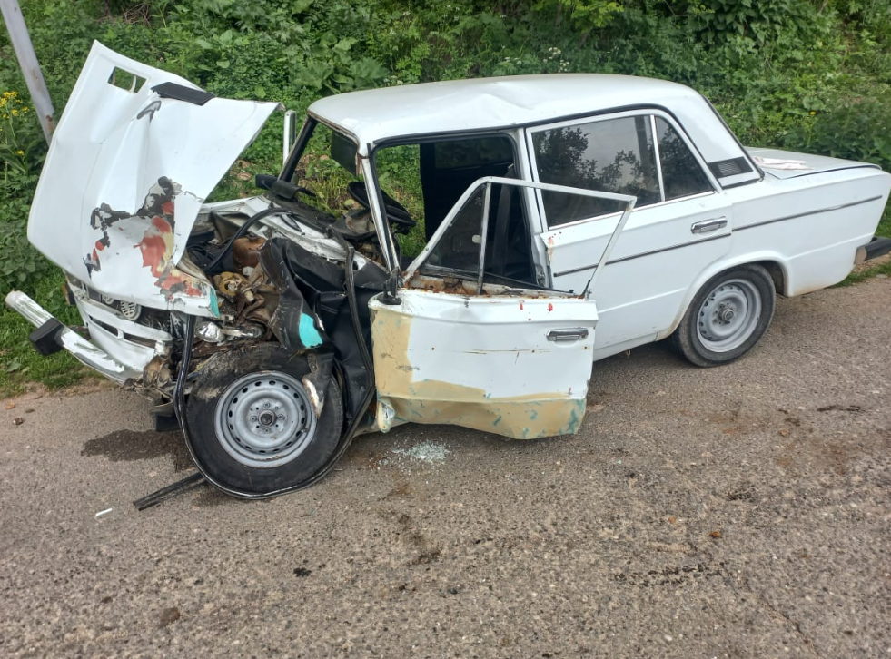 Şəmkirdə iki avtomobil toqquşdu - Xəsarət alanlar var (YENİLƏNİB)